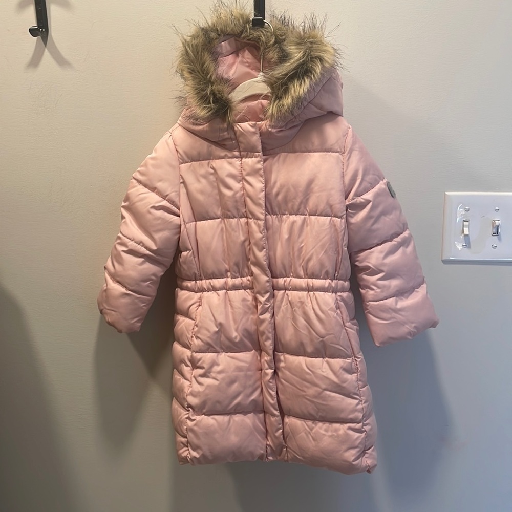 Pink Baby Gap coat for girls.